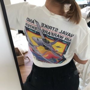 Vintage top gun T shirt